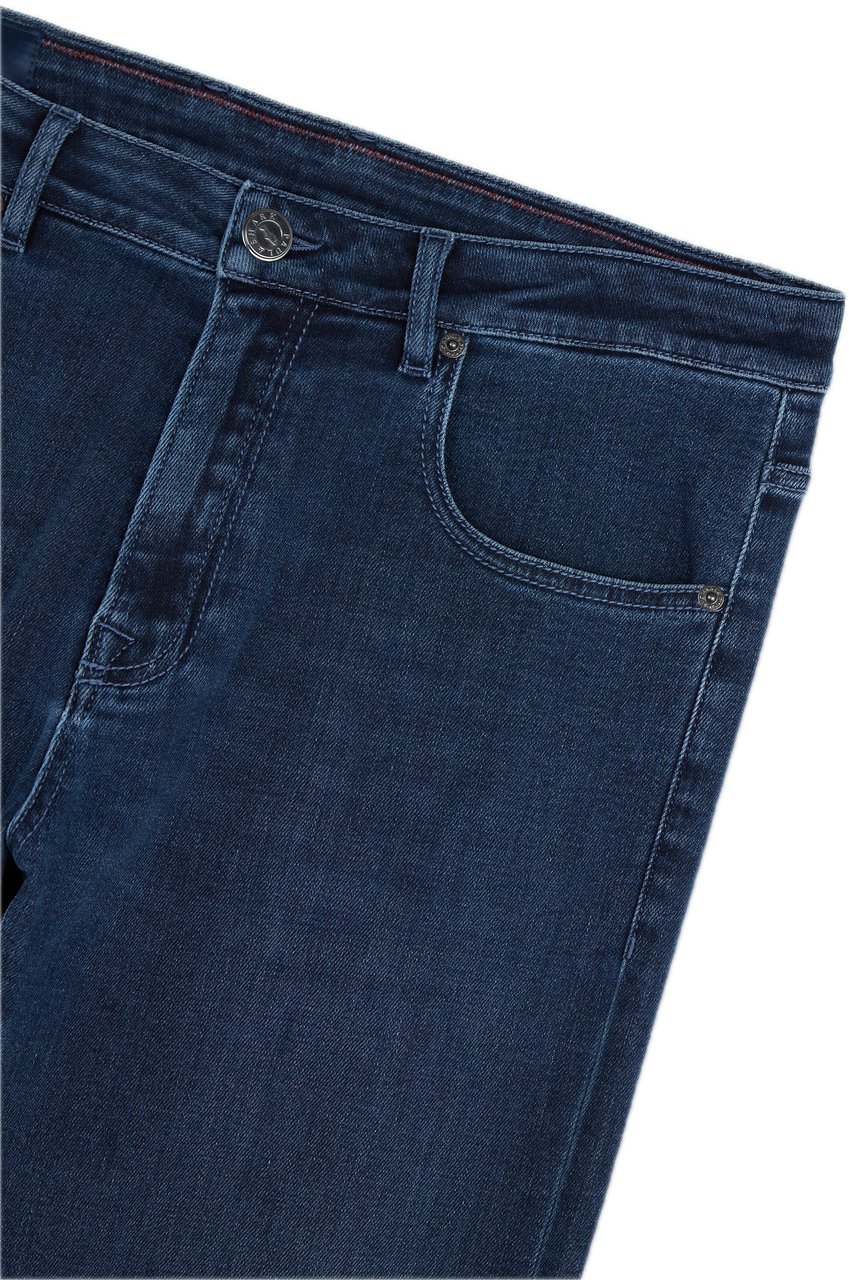 Paul & Shark Rivet Stretch Denim Blauw