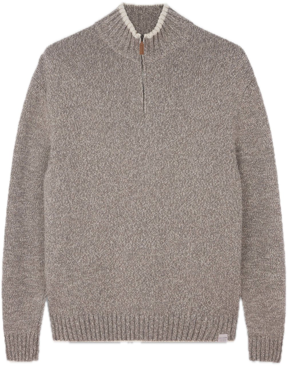 Paul & Shark Half Zip Sweater Beige