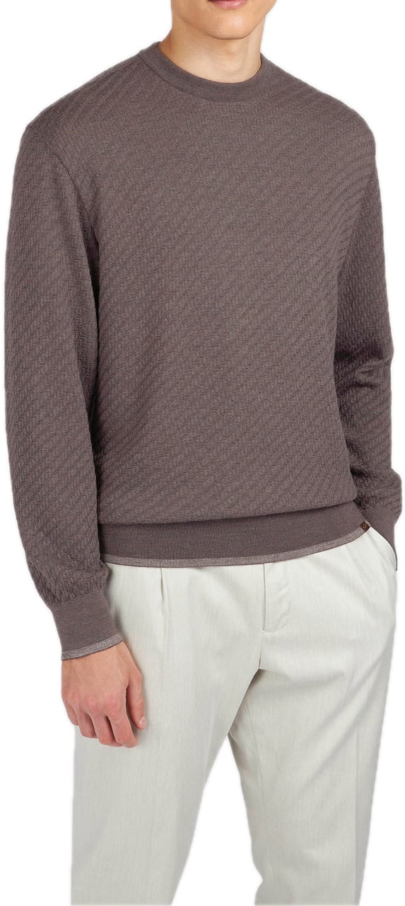 Paul & Shark Wool Crewneck Sweater Taupe