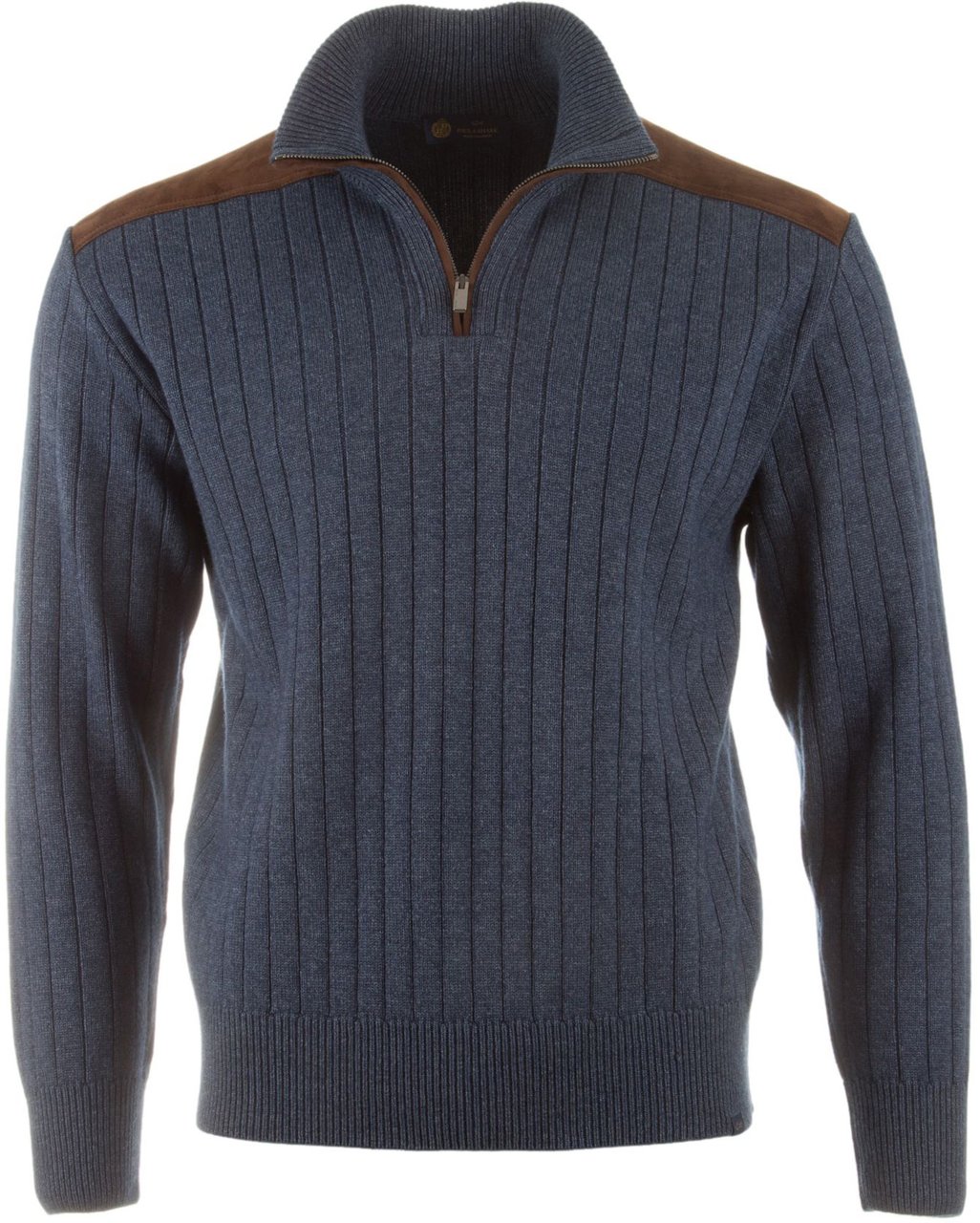 Paul & Shark Half Zip Trui Blauw