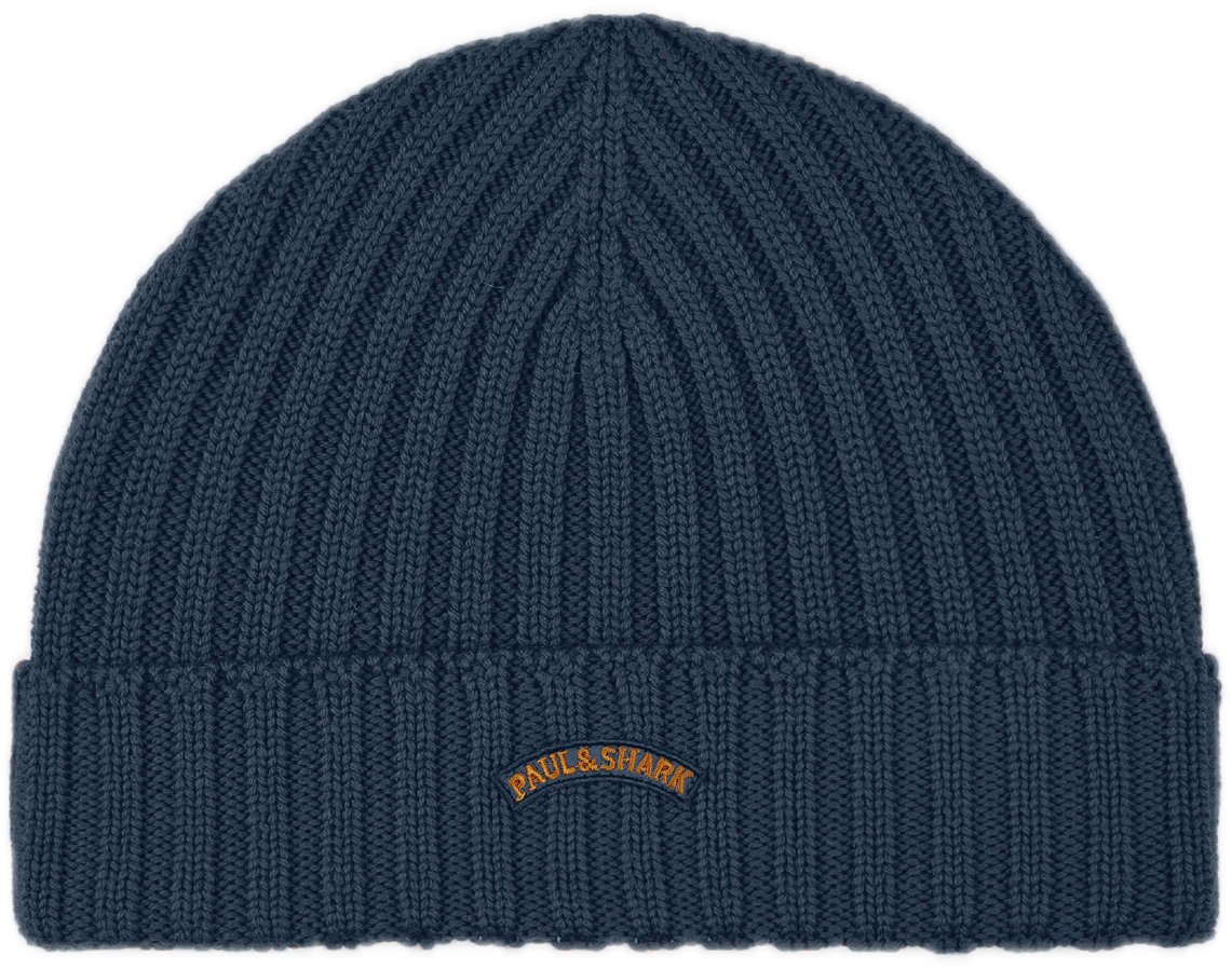 Paul & Shark Wool Beanie Blauw