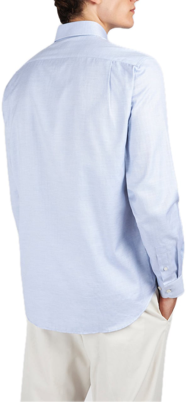 Paul & Shark Flannel cotton shirt Blauw