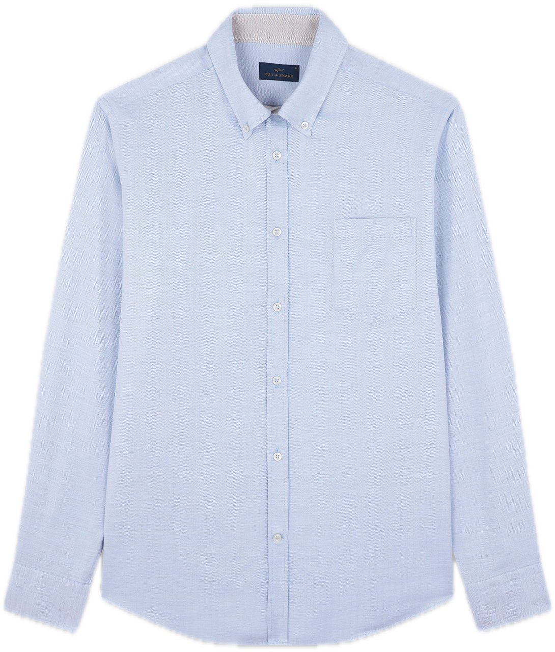 Paul & Shark Flannel cotton shirt Blauw