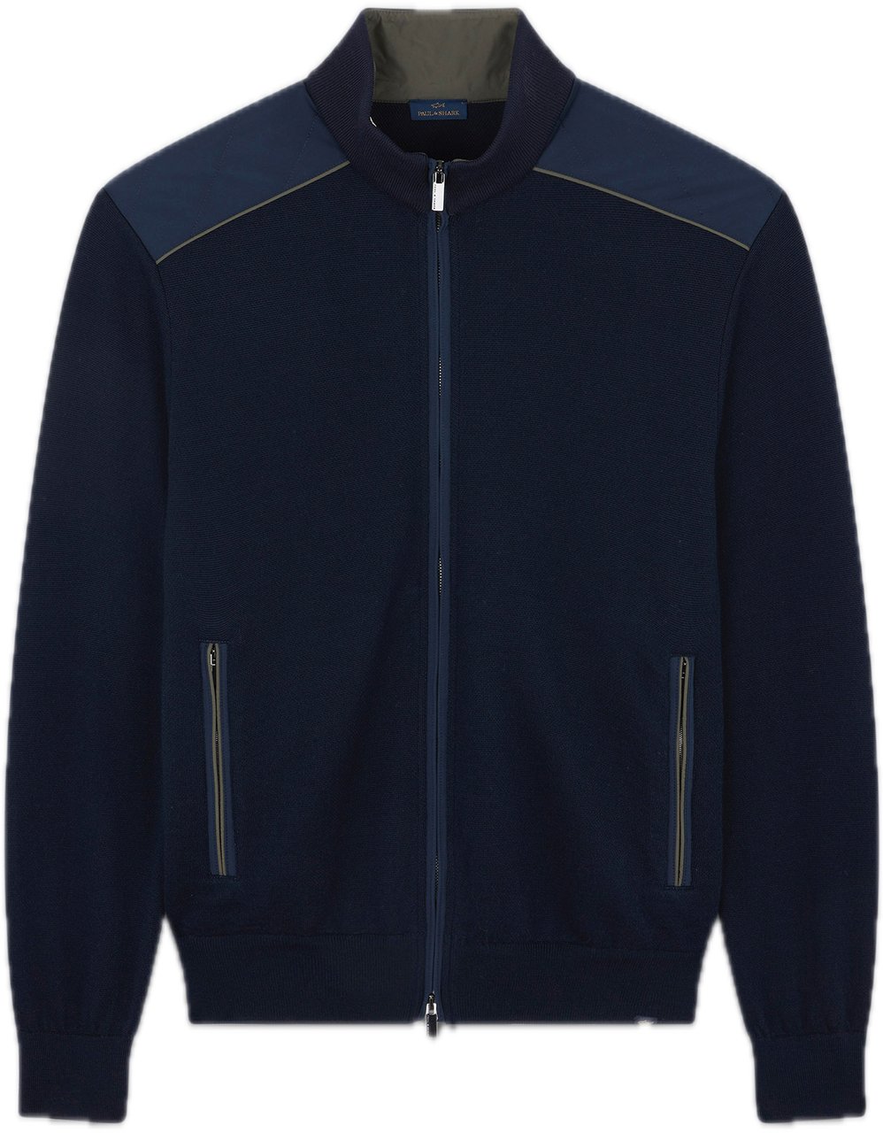 Paul & Shark Zip-up sweater Blauw