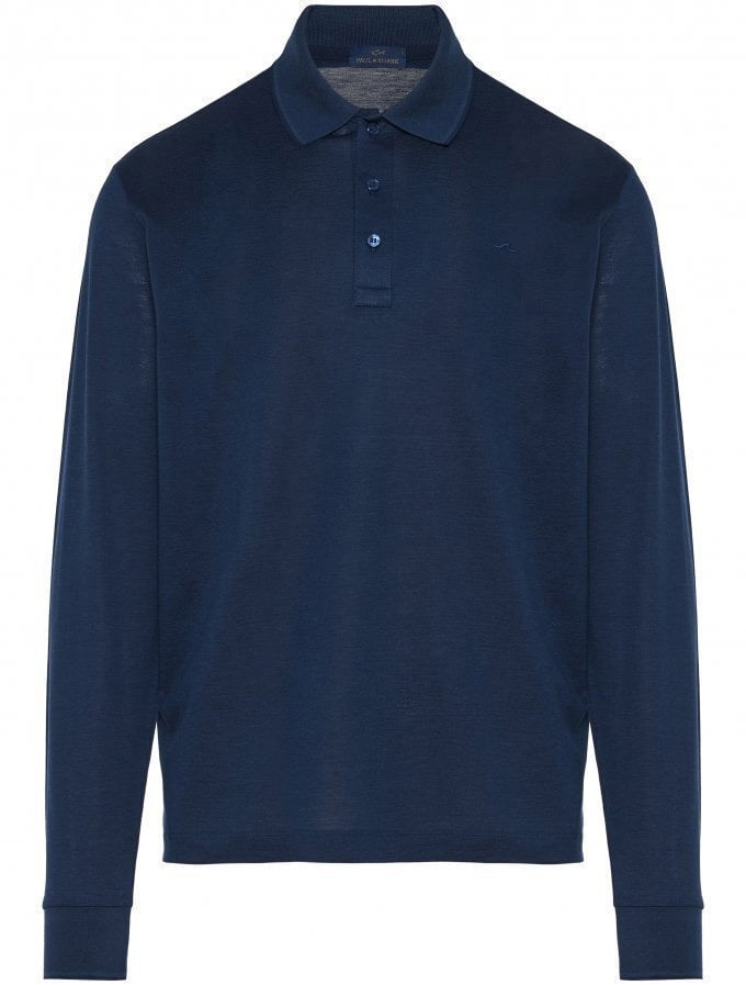 Paul & Shark Polo blouse blue Blauw
