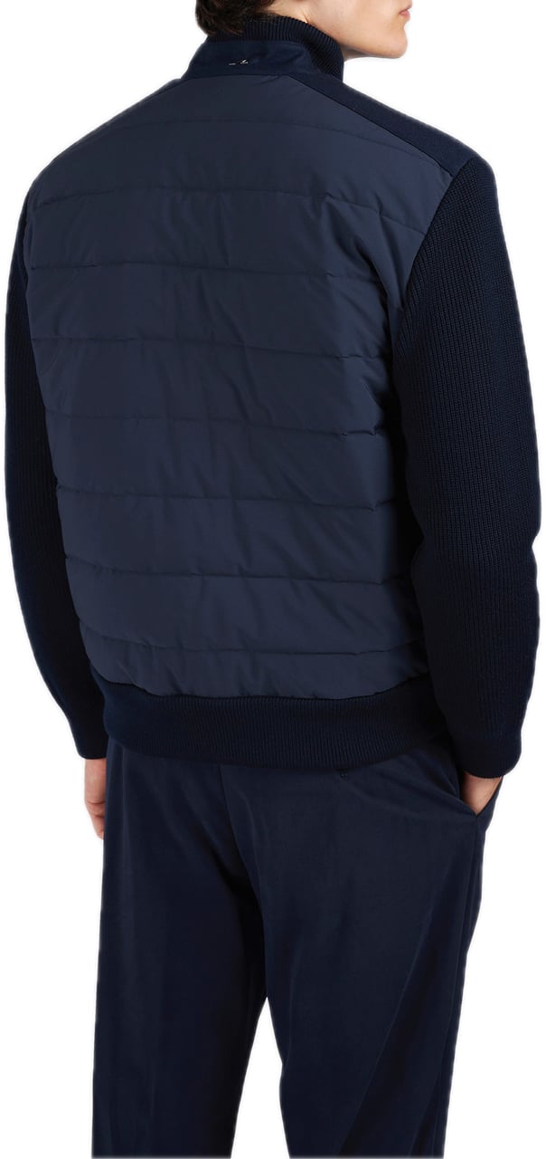 Paul & Shark Zip up cardigan Blauw