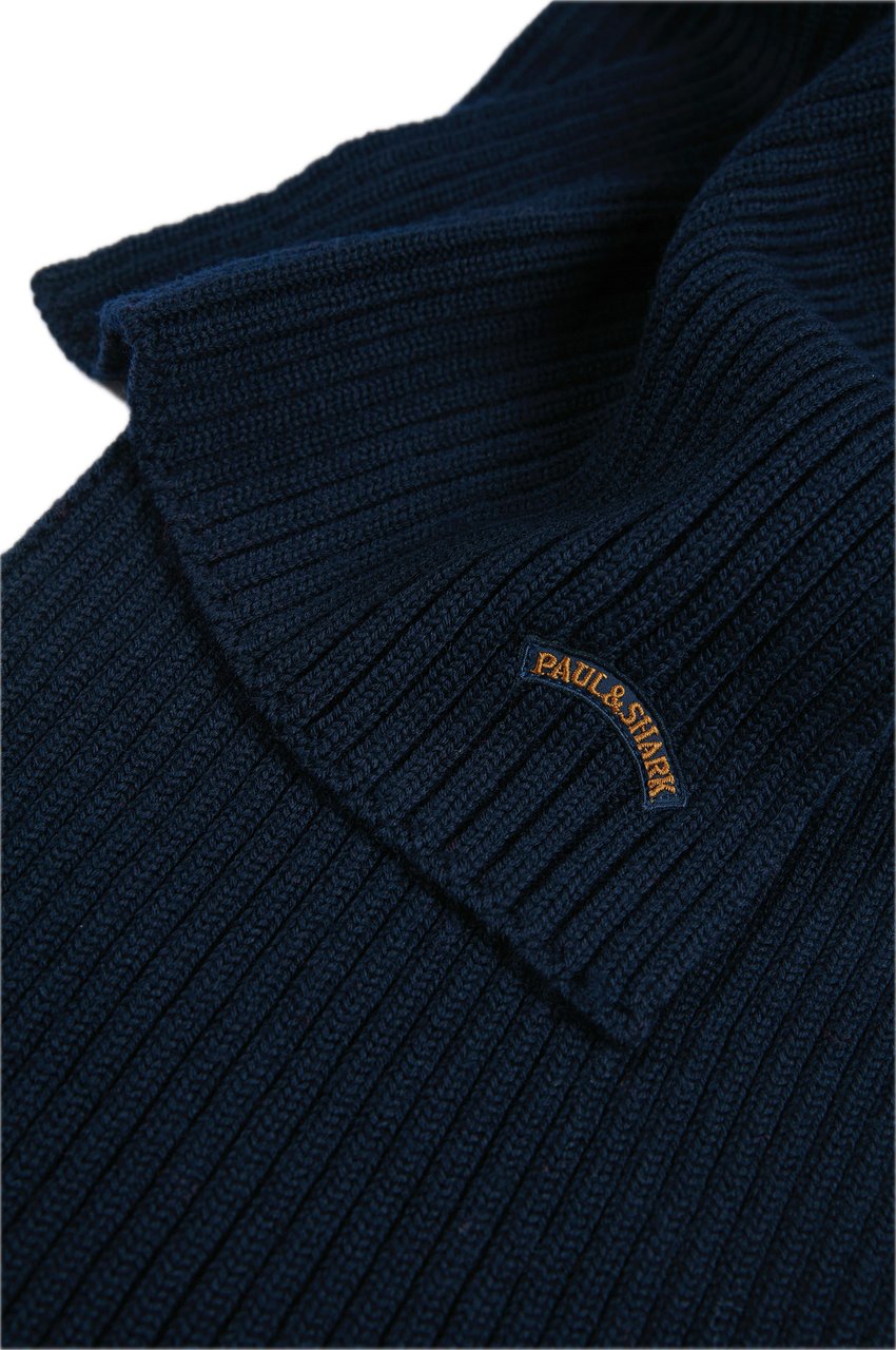 Paul & Shark Wool scarf Blauw