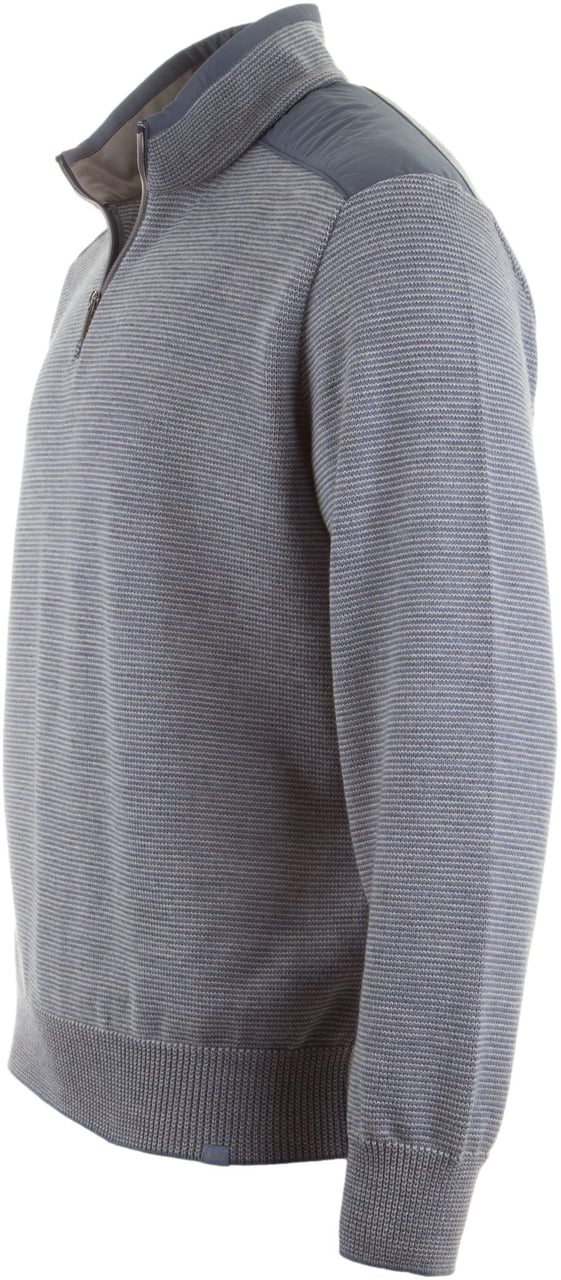 Paul & Shark Half Zip Trui Blauw