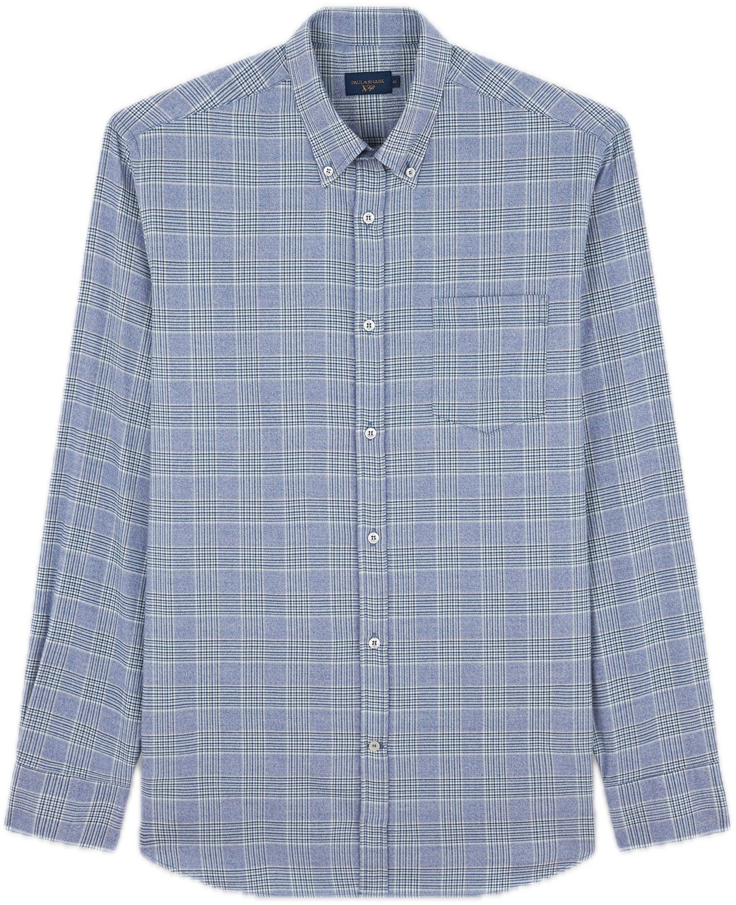 Paul & Shark Soft cotton shirt Blauw