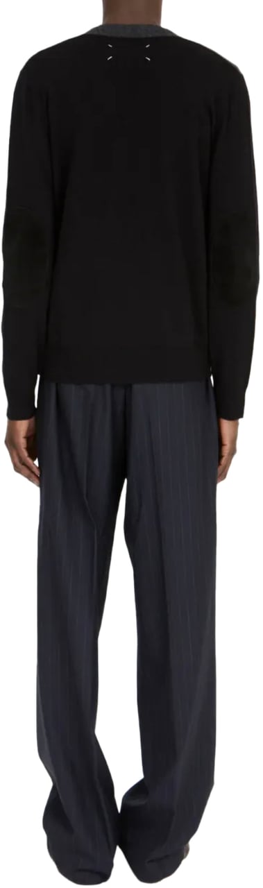 Maison Margiela Cardigan Grey Black Zwart