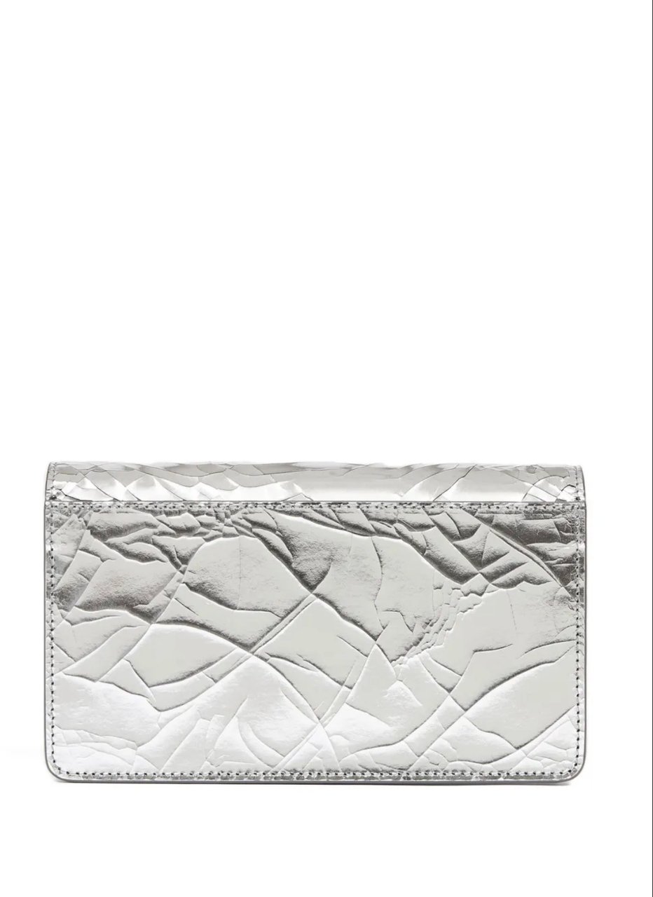 Maison Margiela Wallet On Chain Medium H7730 Zilver