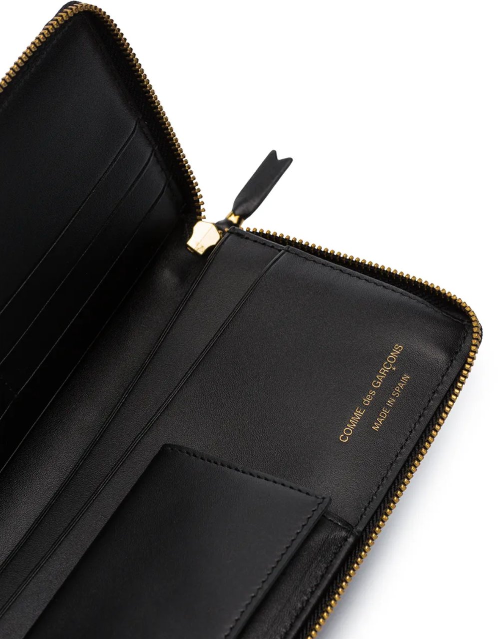 Comme des Garçons Wallet Huge Logo Black Zwart
