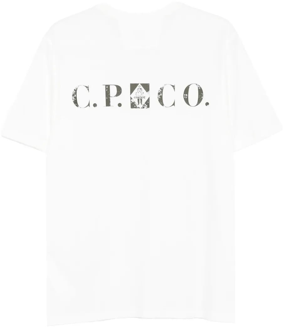 CP Company t-shirt white Wit