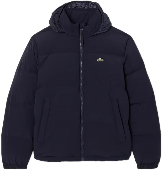 Lacoste donsjas donker blauw Blauw