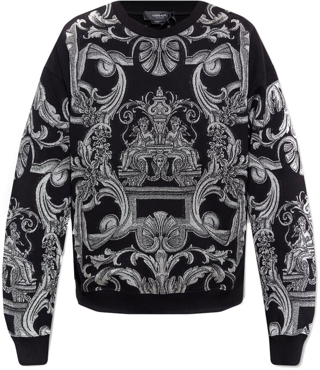 Versace Sweaters Black Zwart