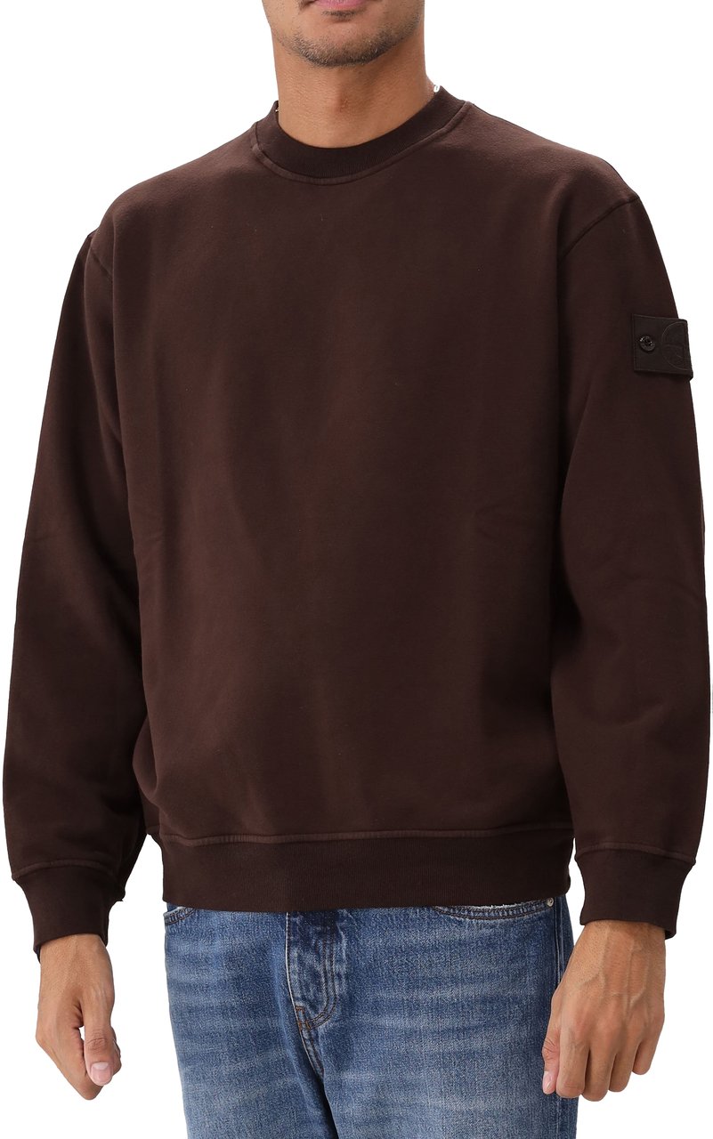 Stone Island Sweatshirt Bruin