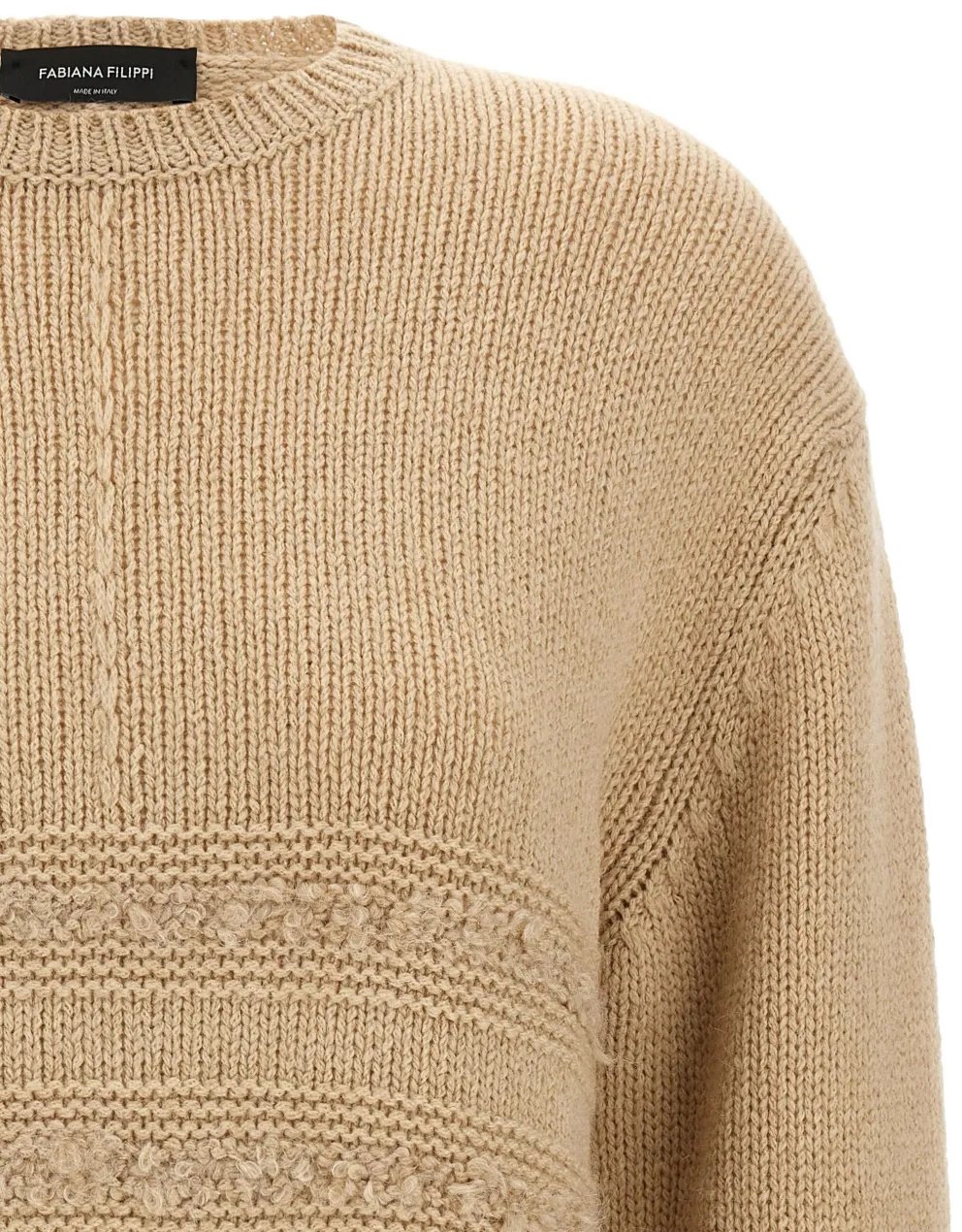Fabiana Filippi Sweaters Beige Beige