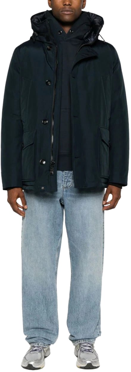 Woolrich Arctic Anorak Jacket Blue Blauw