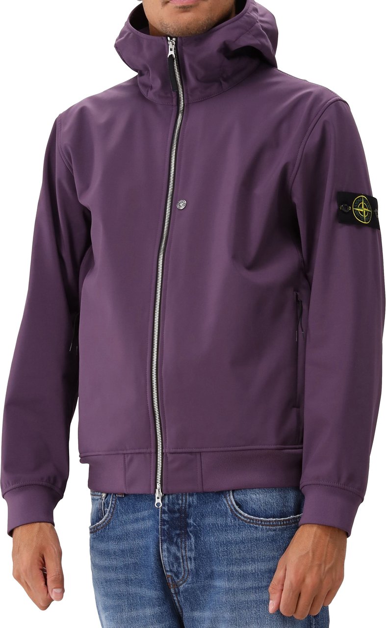 Stone Island Stone Island Shoftshell Paars Paars