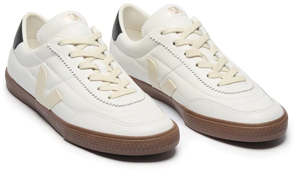 Veja Dames Panenka Leather Sneaker Wit Wit