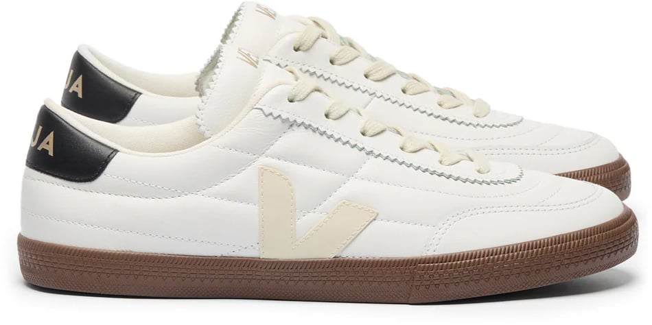 Veja Dames Panenka Leather Sneaker Wit Wit