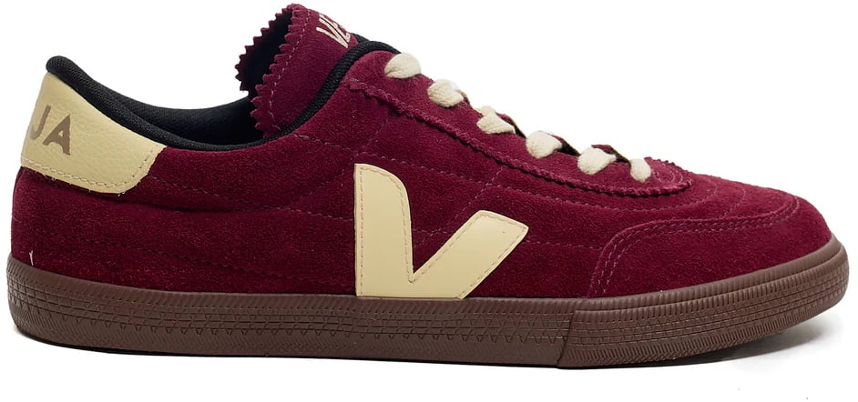 Veja Dames Panenka Suede Sneaker Rood Maroon