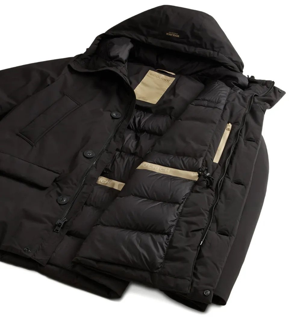 Woolrich Heren Cloud Arctic Parka Zwart
