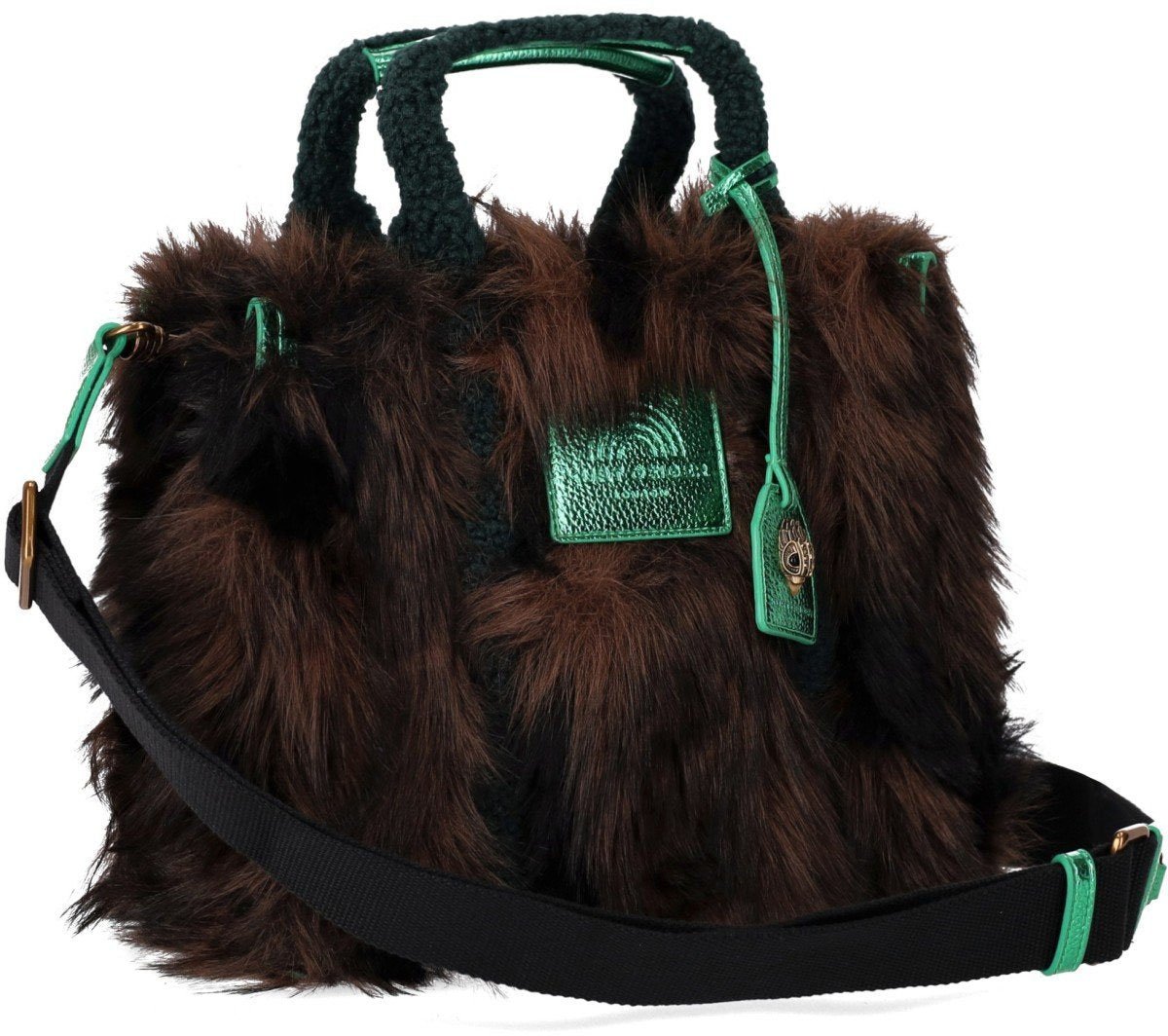 Kurt Geiger London KURT GEIGER FUR SOUTHBANK HANDBAG Bruin