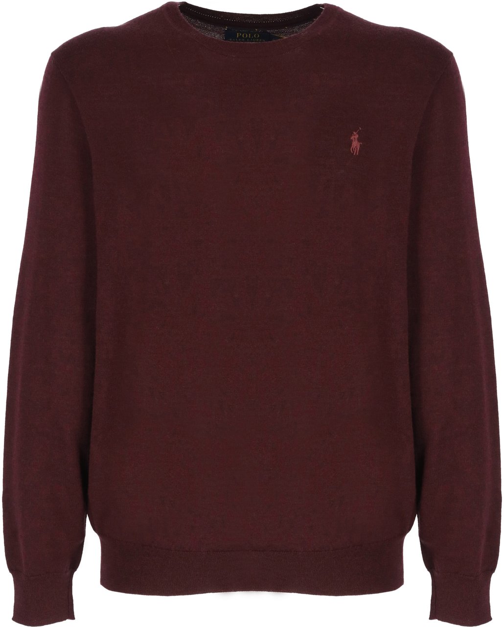 Ralph Lauren Slim fit knit sweater Rood