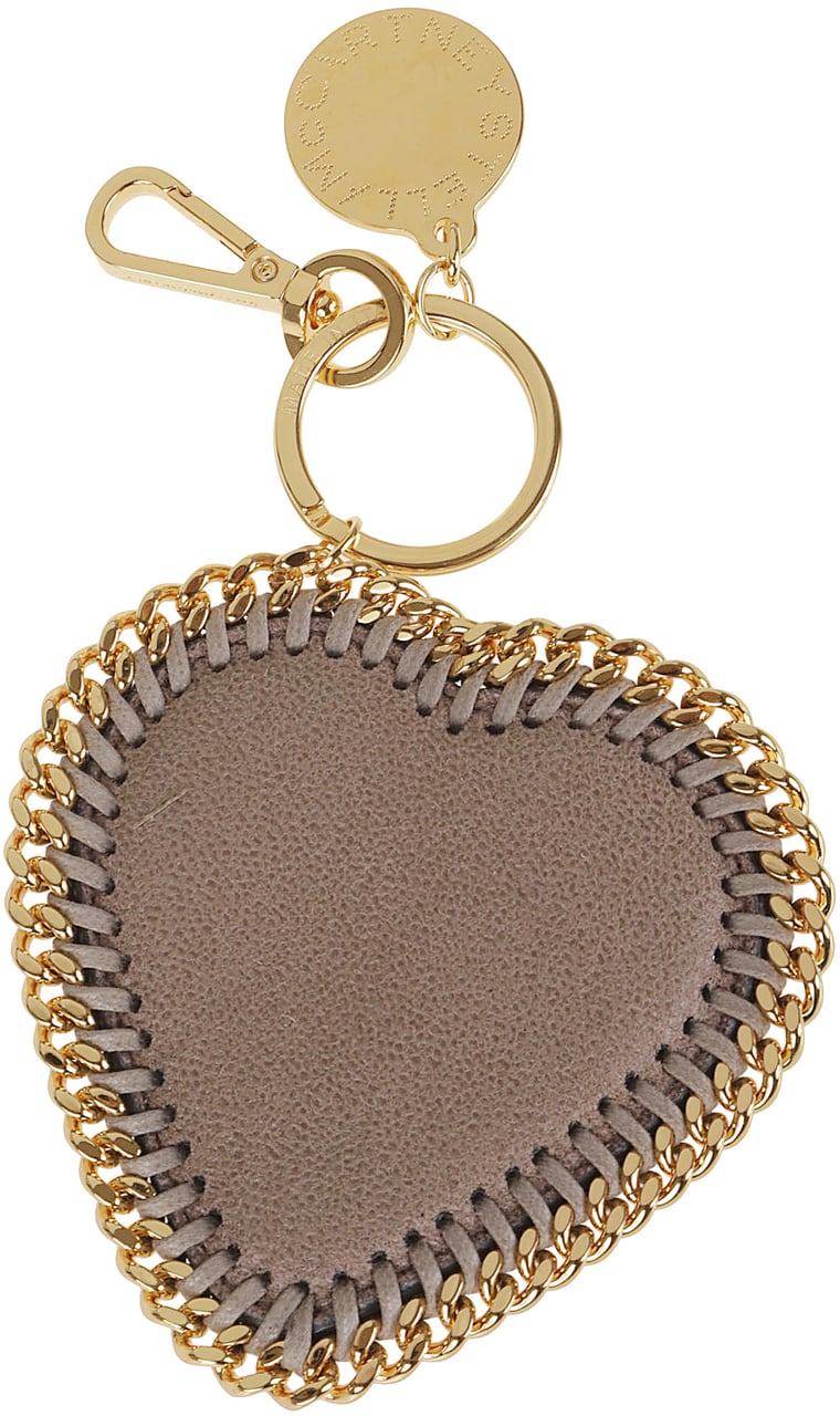 Stella McCartney Heart Charm W gold Chain Neutraal
