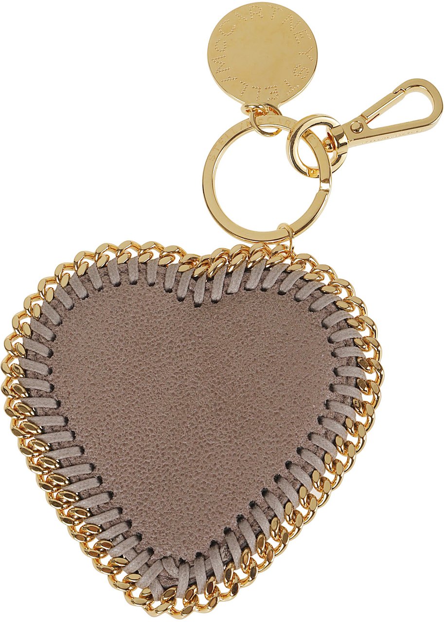 Stella McCartney Heart Charm W gold Chain Neutraal