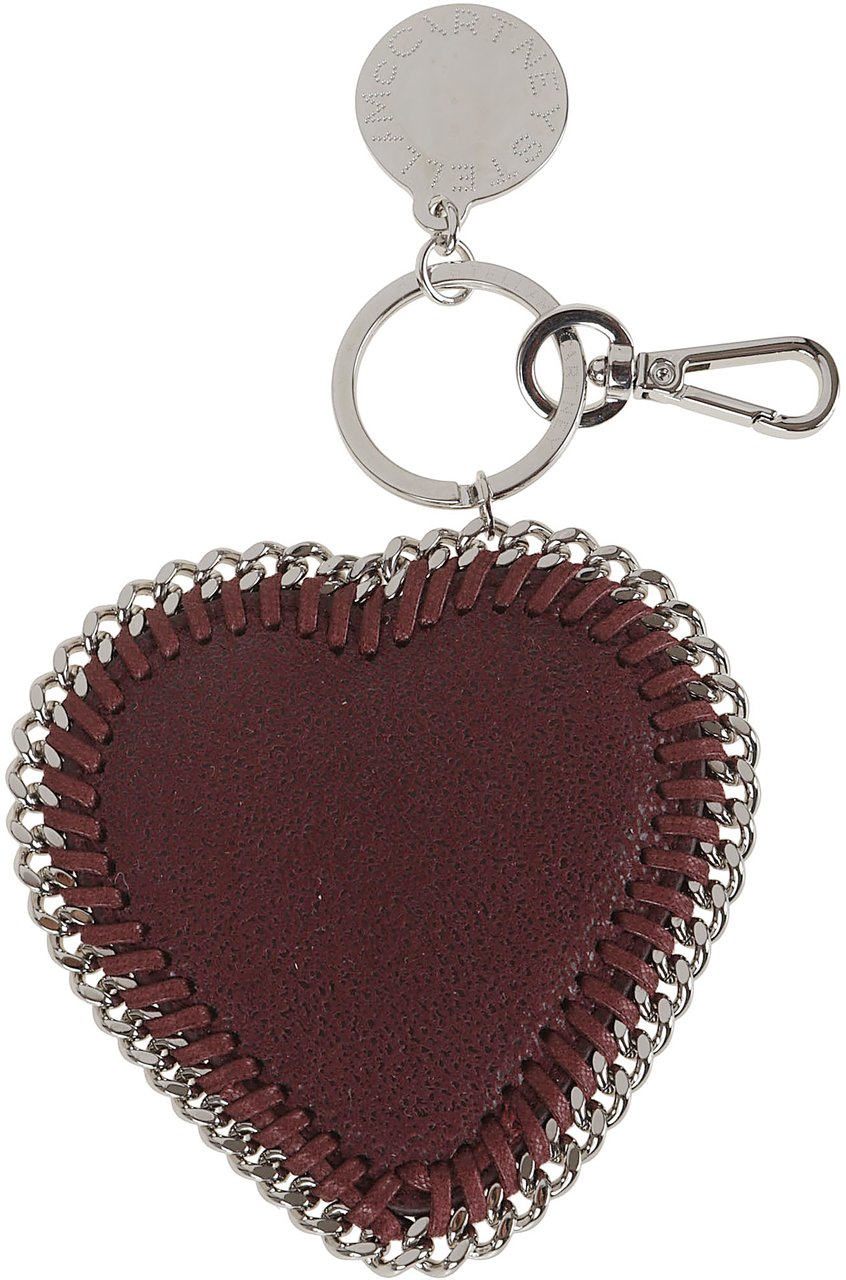 Stella McCartney Heart Charm Deer Chain Roze