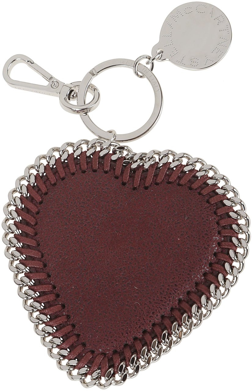 Stella McCartney Heart Charm Deer Chain Roze