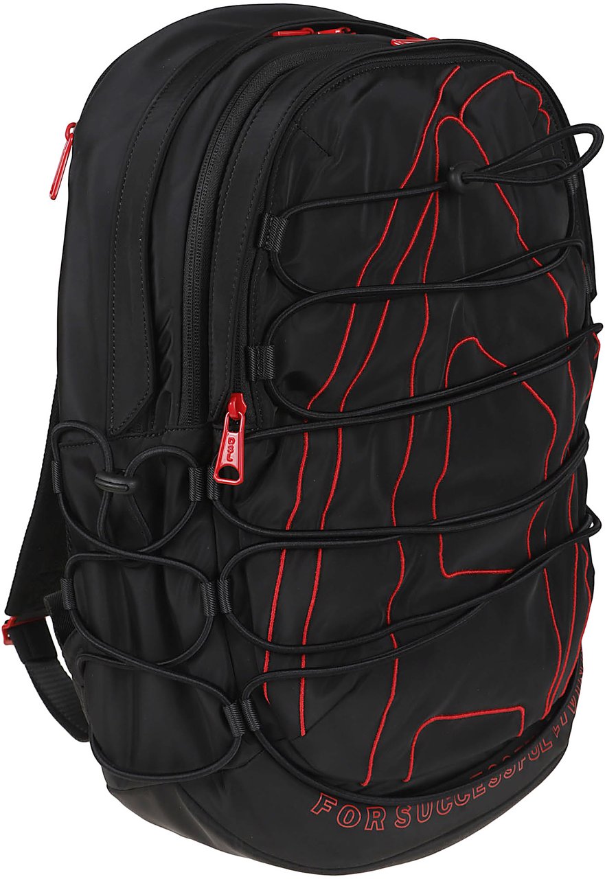 Diesel Backpack Black Zwart