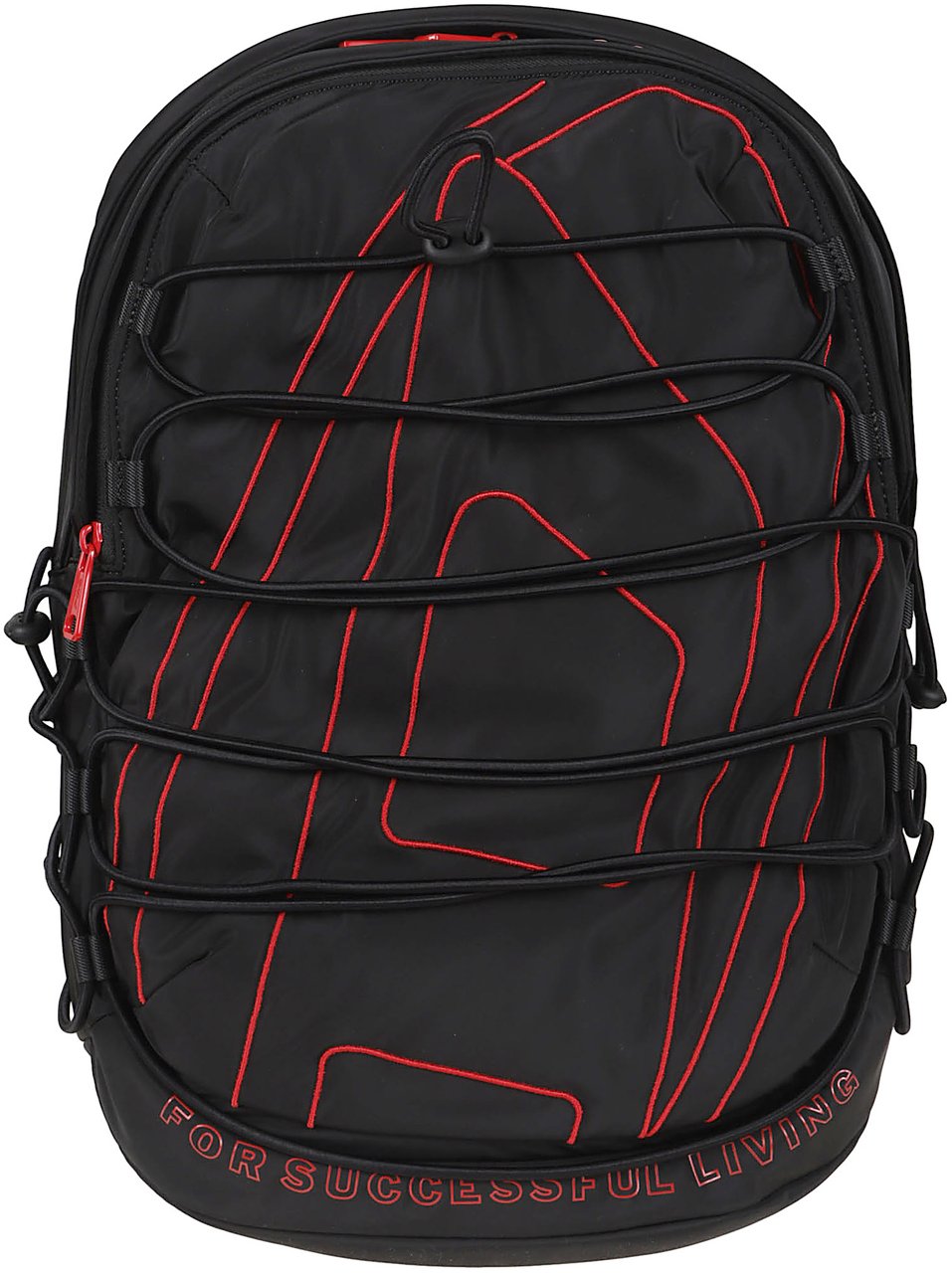 Diesel Backpack Black Zwart