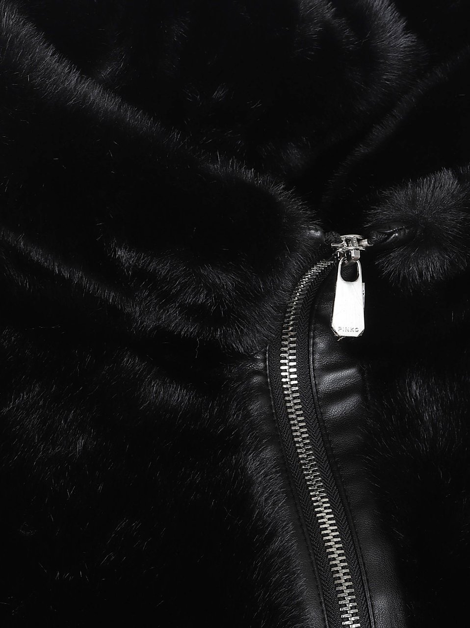 Pinko Bagels Bomber Black Zwart