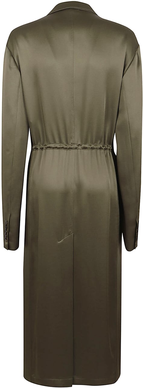 Dries van Noten Cape Khaki Groen