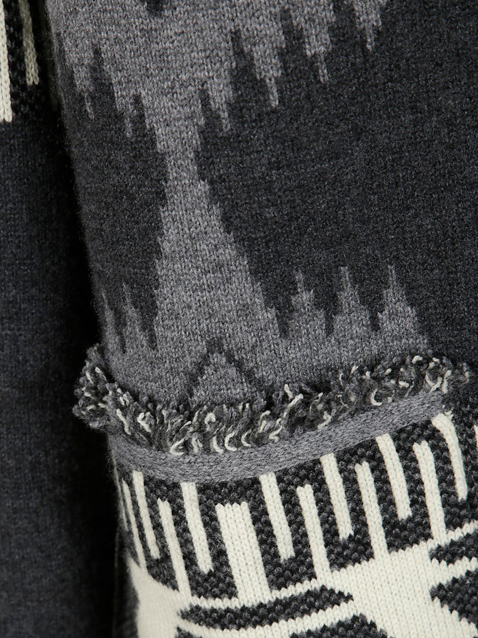 Alanui icon jacquard cardigan Grijs