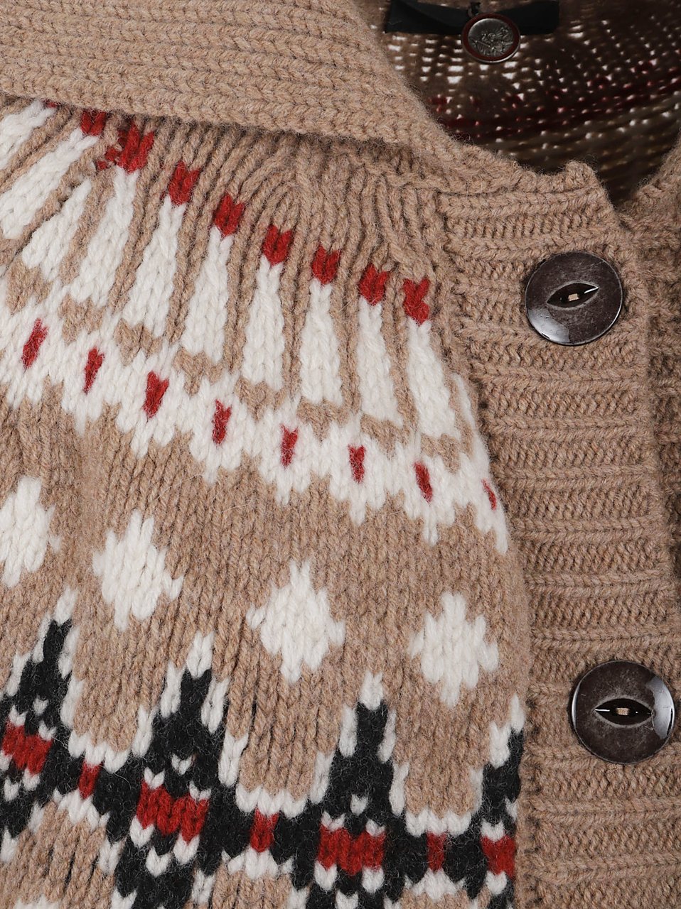 Alanui sweet winter jacket Bruin