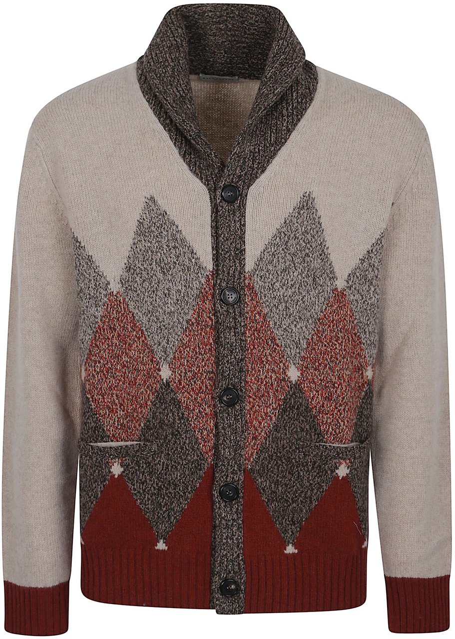 Ballantyne shawl neck cardigan Bruin