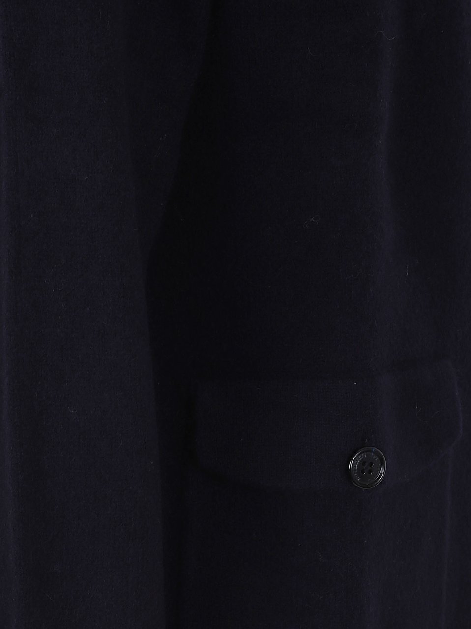 Ballantyne t neck cardigan Zwart