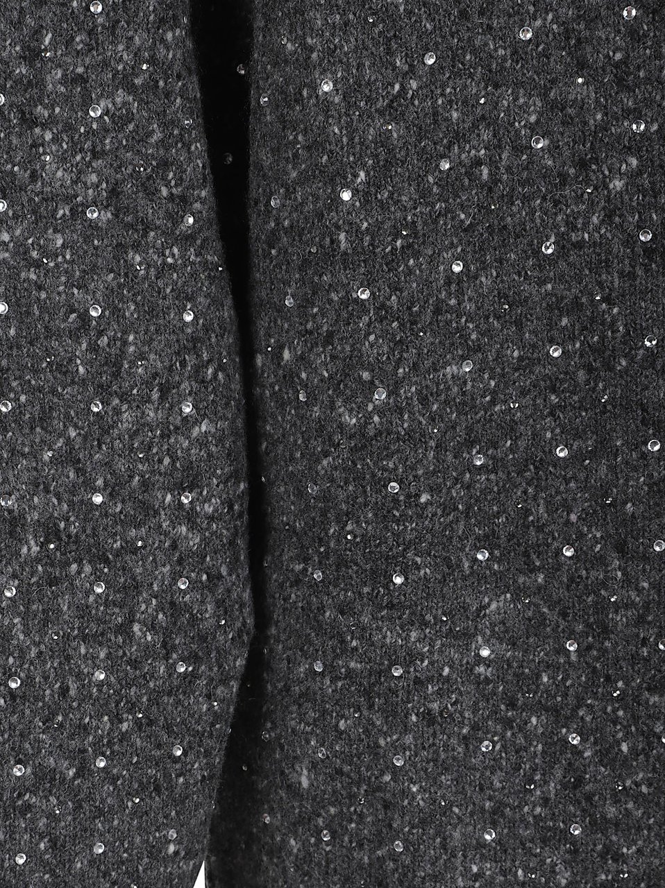 Pinko marche cardigan boucle black Grijs