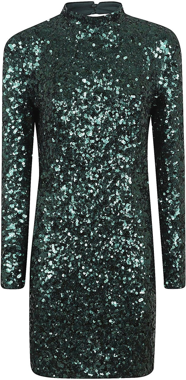 Pinko nascondino abito full mix pail Groen