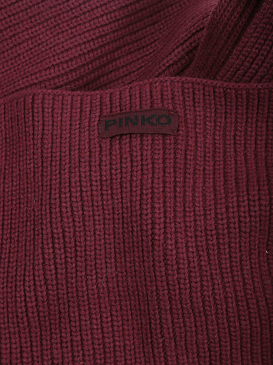 Pinko slovenia sciarpa half english Rood