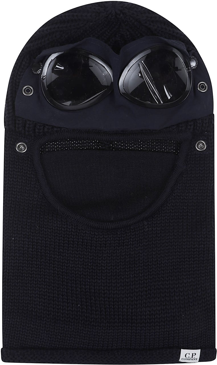 CP Company ski mask extrafine merino wool Blauw