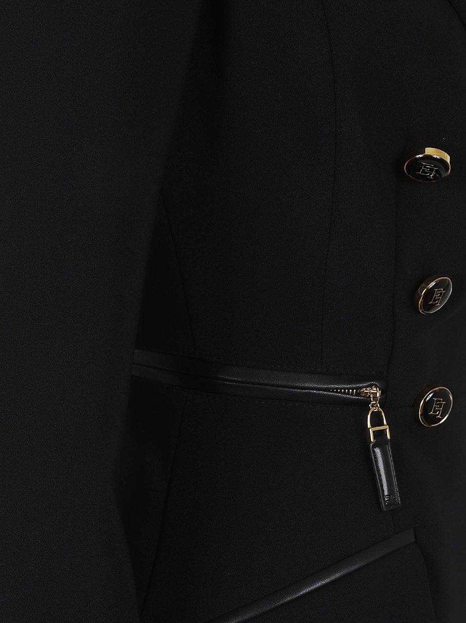 Elisabetta Franchi giacca Zwart