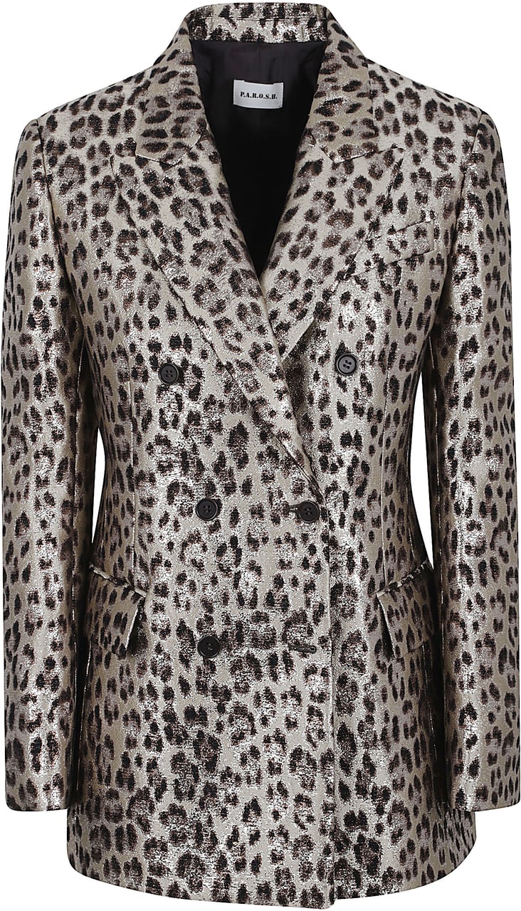 P.A.R.O.S.H. giacca doppiopetto jacquard Divers