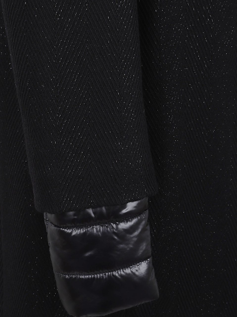 Herno padded jacket Zwart