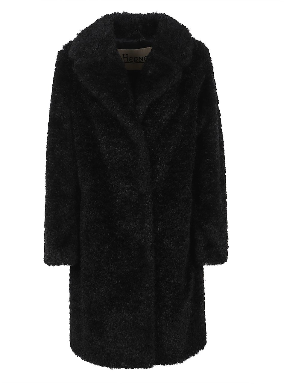 Herno padded jacket Zwart