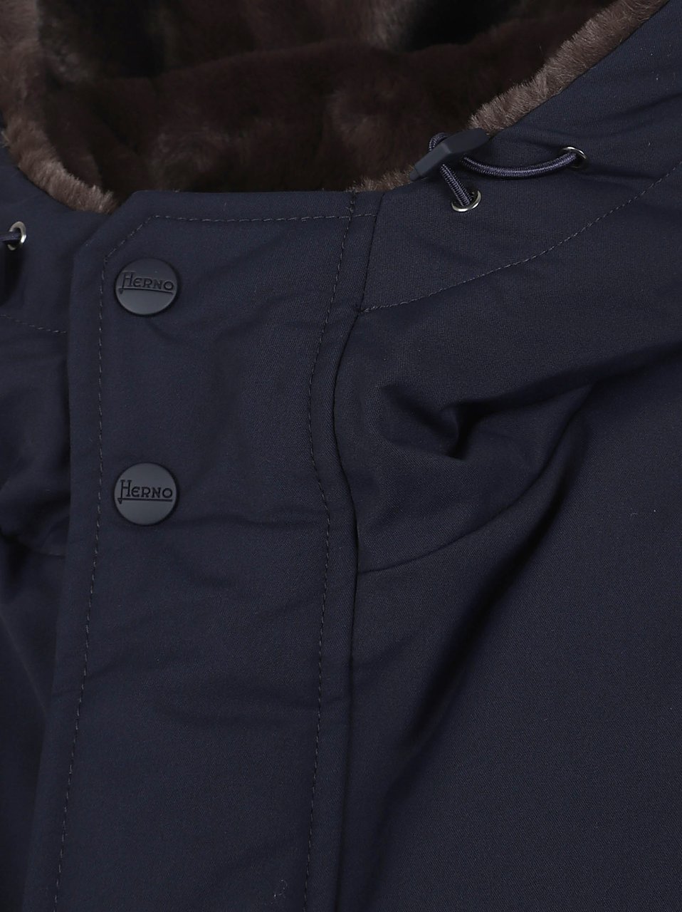 Herno padded jacket Blauw